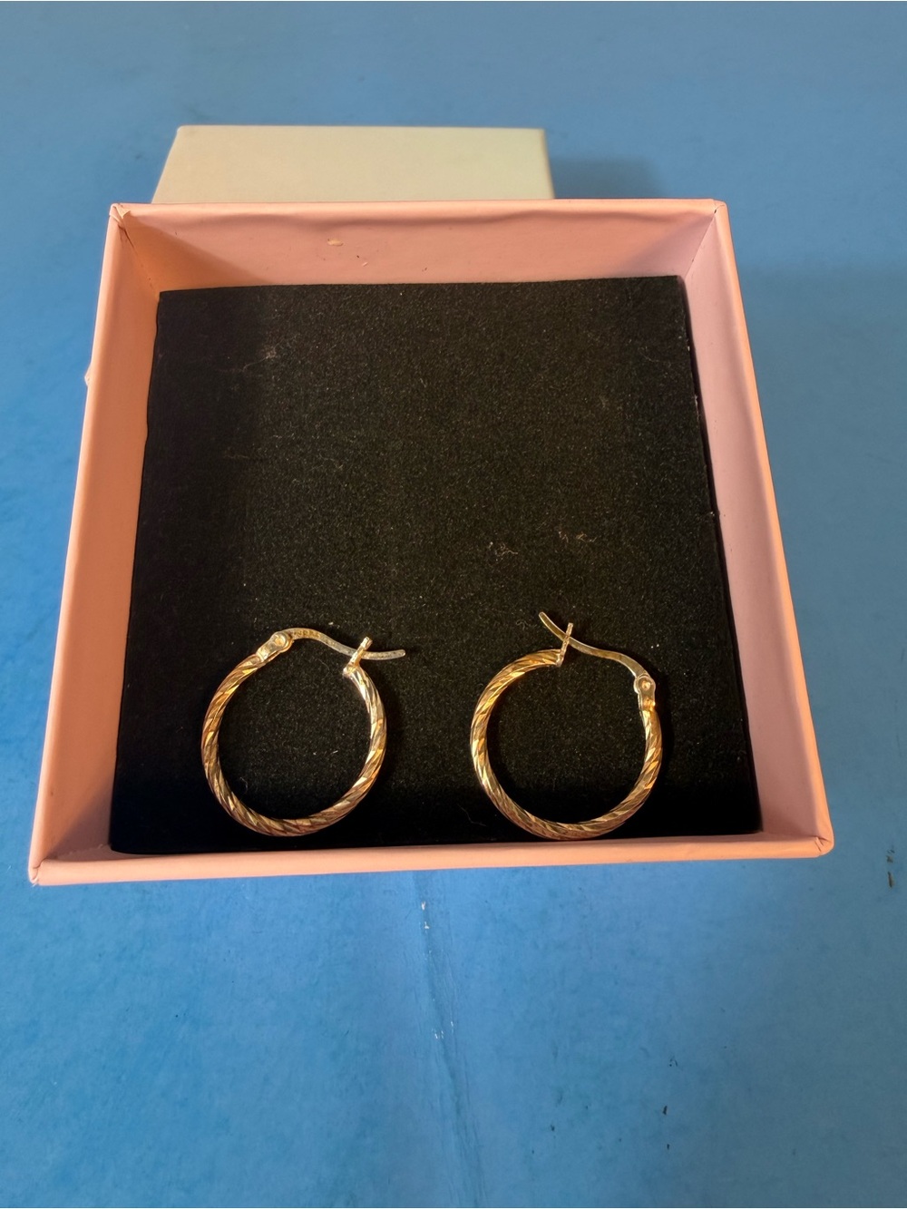 Gold Twisted Hoop Earrings - Elegant Women’s Jewelry